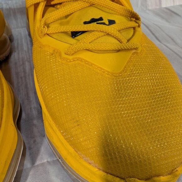 Nike LeBron 19 - Men's Yellow-Gold CZ0203-700 19 Men's Basketball Shoes Size 11 - Picture 8 of 16